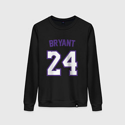 Свитшот хлопковый женский Bryant 24, цвет: черный