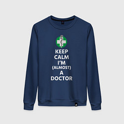 Женский свитшот Keep calm I??m a doctor