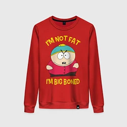 Свитшот хлопковый женский South Park, Эрик Картман, цвет: красный