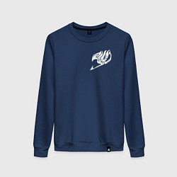 Свитшот хлопковый женский FAIRY TAIL, цвет: тёмно-синий