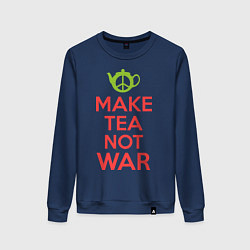 Женский свитшот Make tea not war