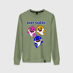 Женский свитшот Baby Shark