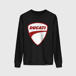 Женский свитшот Ducati Logo Дукати Лого Z