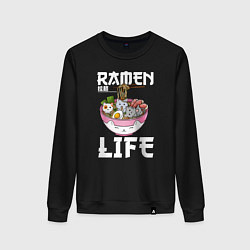 Женский свитшот Ramen life