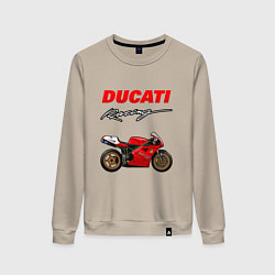 Женский свитшот DUCATI ДУКАТИ MOTOSPORT