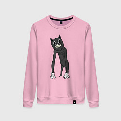 Женский свитшот Cartoon Cat Мультяшный кот