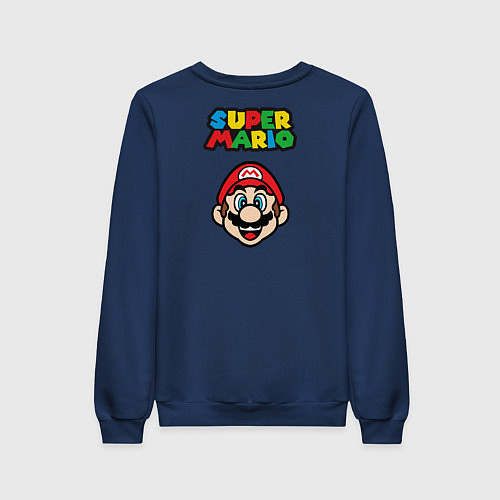 Женский свитшот Yoshi / Тёмно-синий – фото 2