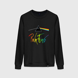 Женский свитшот PINK FLOYD COLOR LOGO