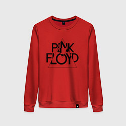 Женский свитшот PINK FLOYD LOGO ПИНК ФЛОЙД