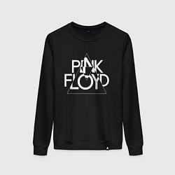 Женский свитшот PINK FLOYD LOGO ПИНК ФЛОЙД ЛОГОТИП