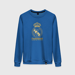 Женский свитшот Real Madrid gold logo