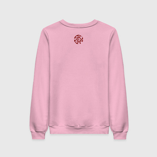 Женский свитшот Алхимик Альфонс / Светло-розовый – фото 2