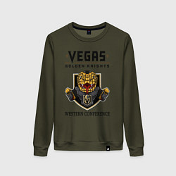 Женский свитшот Vegas Golden Knights Вегас Золотые Рыцари