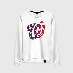 Женский свитшот Washington Nationals - baseball team