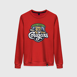 Женский свитшот Kane County Cougars - baseball team