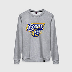 Женский свитшот Burlington Bees - baseball team