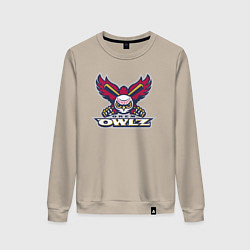 Женский свитшот Orem Owlz - baseball team