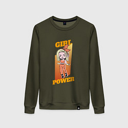 Женский свитшот Girl Power Anime