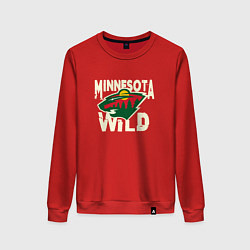 Женский свитшот Миннесота Уайлд, Minnesota Wild