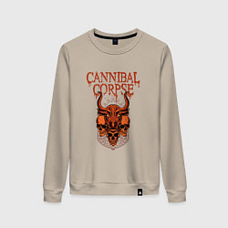 Женский свитшот Cannibal Corpse Skulls