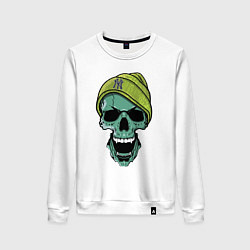 Женский свитшот New York Yankees Cool skull