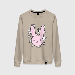 Женский свитшот Bad Bunny Floral Bunny