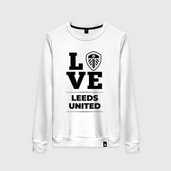 Женский свитшот Leeds United Love Классика