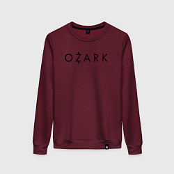 Женский свитшот Ozark black logo