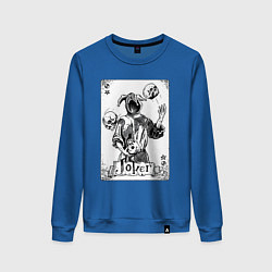 Женский свитшот Joker Skull Card