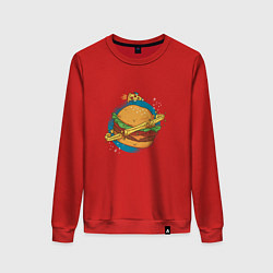 Женский свитшот Бургер Планета Planet Burger