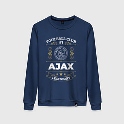 Женский свитшот Ajax: Football Club Number 1
