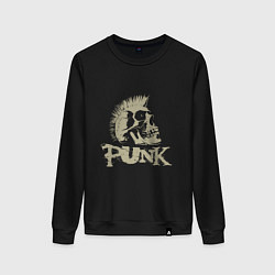 Женский свитшот Punk Skull