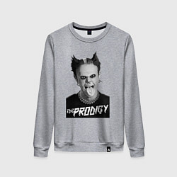 Свитшот хлопковый женский The Prodigy - firestarter, цвет: меланж
