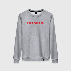 Женский свитшот HONDA ХОНДА LOGO спина