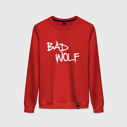 Женский свитшот Bad Wolf злой волк