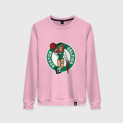 Свитшот хлопковый женский Celtics Girl, цвет: светло-розовый