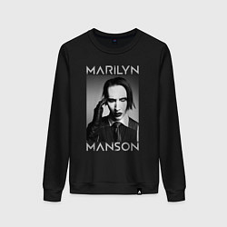 Женский свитшот Marilyn Manson фото
