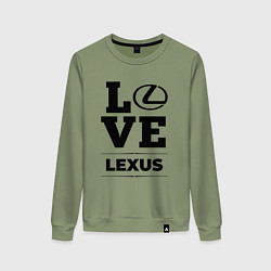 Женский свитшот Lexus Love Classic