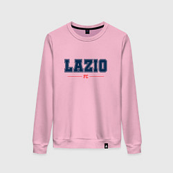 Свитшот хлопковый женский Lazio FC Classic, цвет: светло-розовый