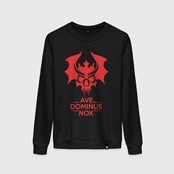 Женский свитшот Ave Dominus Nox клич повелителей ночи