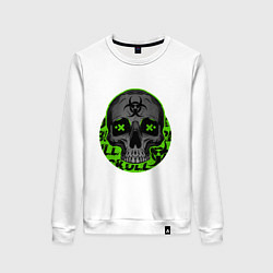 Женский свитшот SKULL TOXIC