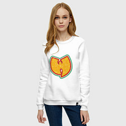 Свитшот хлопковый женский Wu-Tang Colors, цвет: белый — фото 2