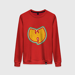 Свитшот хлопковый женский Wu-Tang Colors, цвет: красный