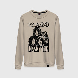 Женский свитшот Led Zeppelin Black