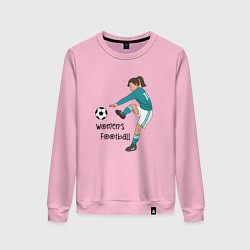 Женский свитшот Womens football