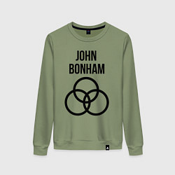Женский свитшот John Bonham - Led Zeppelin - legend