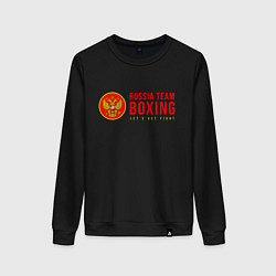 Женский свитшот Lets get boxing