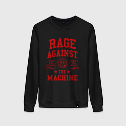 Женский свитшот Rage Against the Machine красный