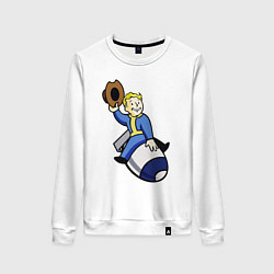 Женский свитшот Vault boy - bomb rider