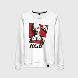 Женский свитшот KGB Lenin